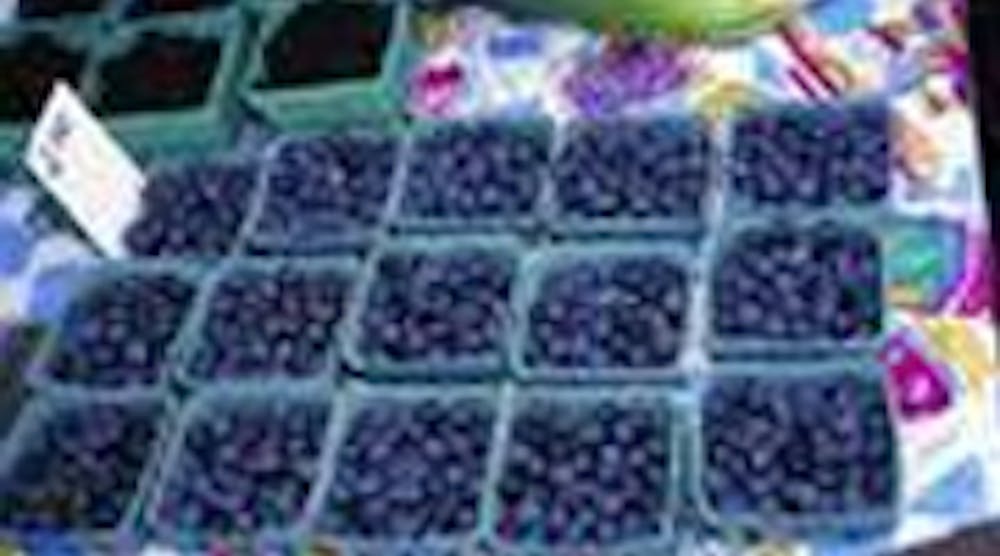 Refrigeratedtransporter 372 Blueberries
