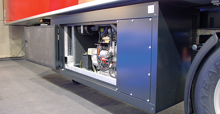 Refrigeratedtransporter 1760 Noise Compliant Undermount Reefer Unit