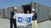 Refrigeratedtransporter 724 Mol Donates Reefer Containers