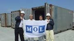 Refrigeratedtransporter 724 Mol Donates Reefer Containers Refrigeratedtransporter 724 Mol Donates Reefer Containers