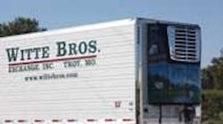 Refrigeratedtransporter 155 Witte Bros Trailer Refrigeratedtransporter 155 Witte Bros Trailer