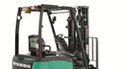 Refrigeratedtransporter 691 Mitsubish Three Wheel Forklift Pic Refrigeratedtransporter 691 Mitsubish Three Wheel Forklift Pic