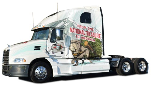 Fleetowner Com Sites Fleetowner com Files Uploads 2012 10 Mack Capitol Christmas Tree Truck
