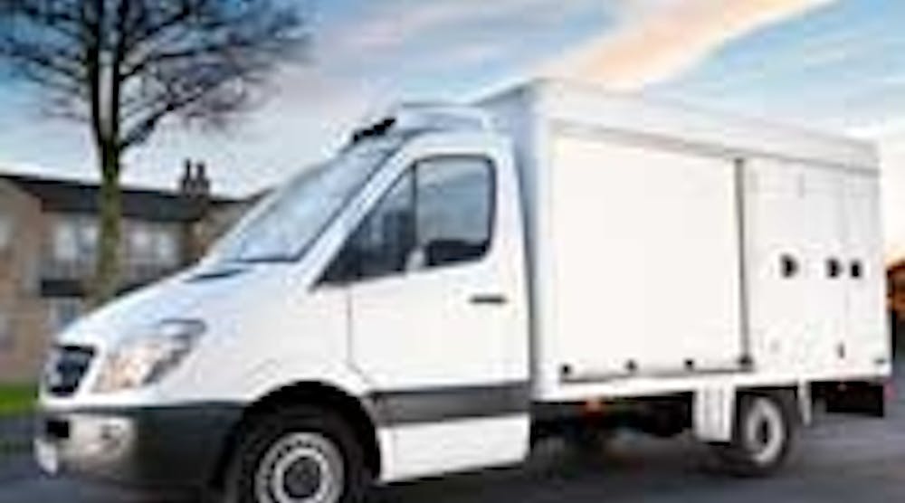 Refrigeratedtransporter 1082 Gray Adams Home Delivery Vehicle Pic