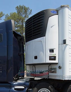 Refrigeratedtransporter 1122 Carrier Vector 8500 Reefer Unit Refrigeratedtransporter 1122 Carrier Vector 8500 Reefer Unit