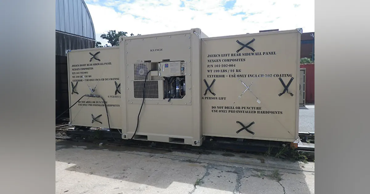 Klinge develops reefer unit for US Army JSERCS project | FleetOwner