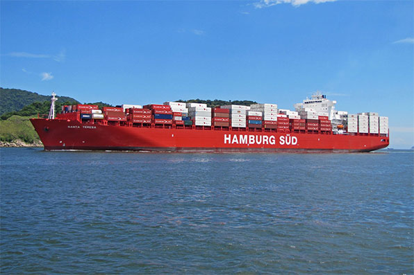 Refrigeratedtransporter 1160 Hamburg Sud Vessel