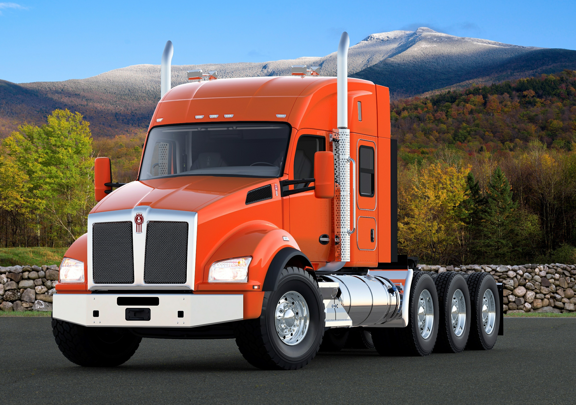 Fleetowner Com Sites Fleetowner com Files Uploads 2013 12 Kenworth T880 Midroof Sleeper