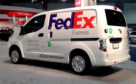 A new round of testing for Nissan's electric van