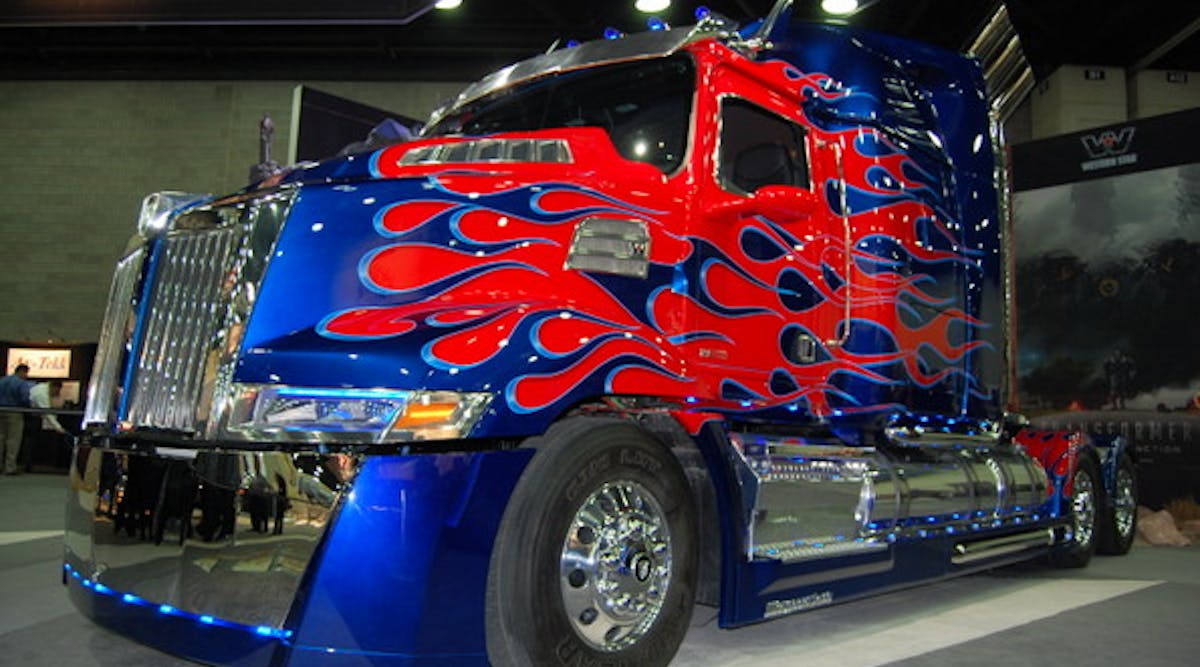 Fleetowner Com Sites Fleetowner com Files Uploads Western Star Optimus Prime Truck Model