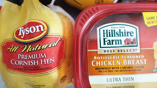 Refrigeratedtransporter 1293 Tyson Poultry Products