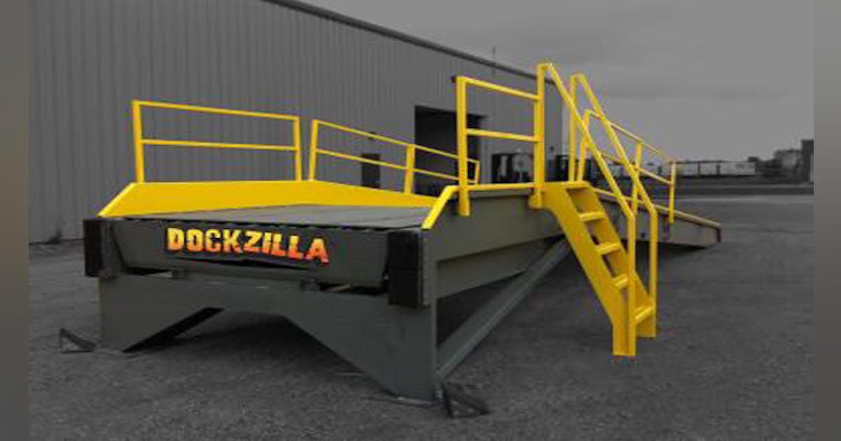 Dockzilla mobile yard ramps, portable loading docks boost productivity ...