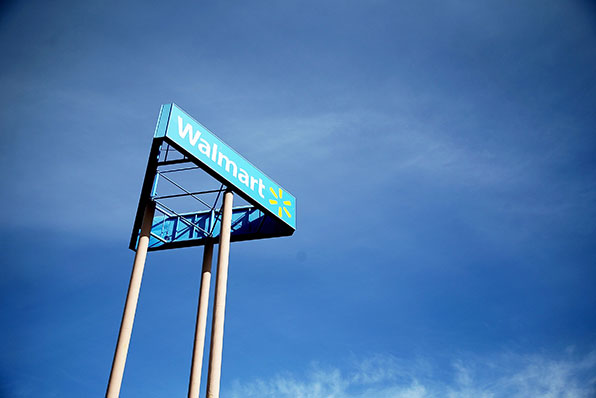 Refrigeratedtransporter 1374 Walmart Sign Justin Sullivan Getty