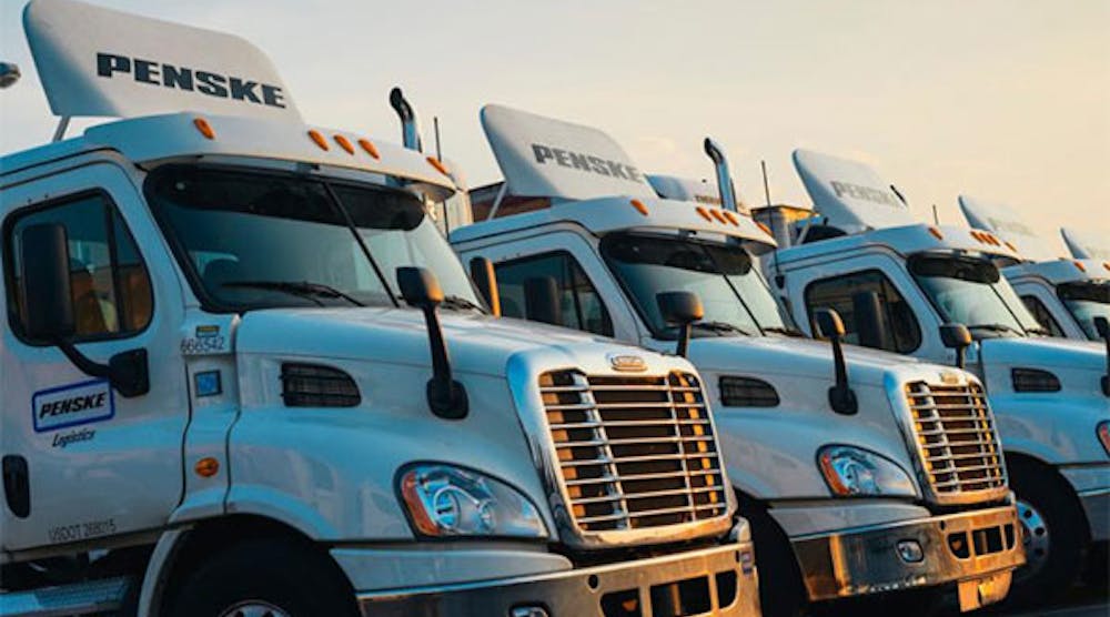 Refrigeratedtransporter 1386 Penske Rental Trucks