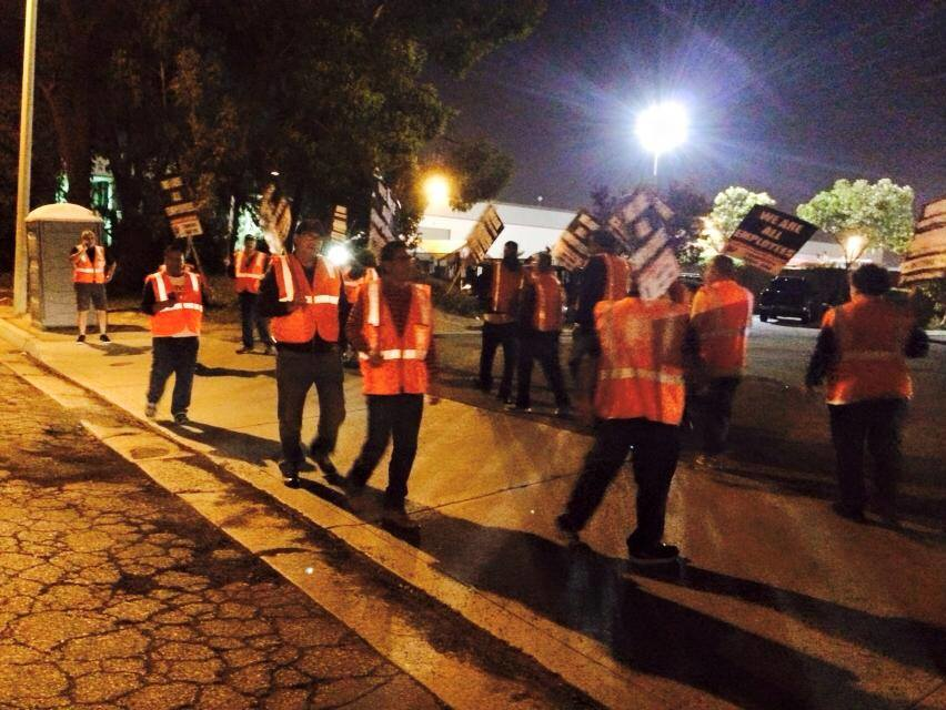 Trucker 66 Port Strike