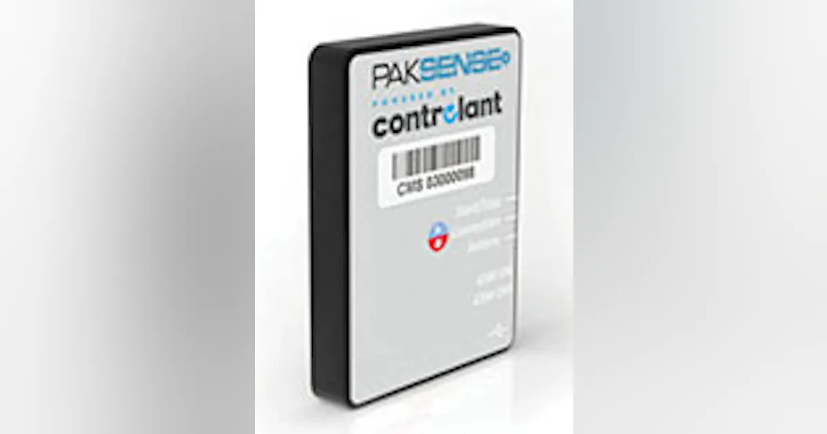 Paksense Pallet PakSense AutoSense Real-Time unit can provide real-time access to data ...