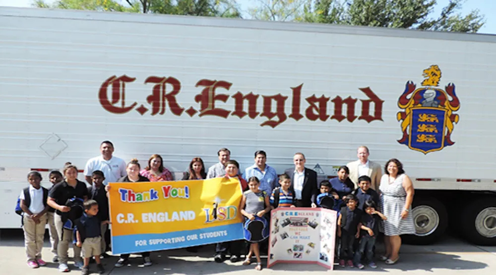 C R England makes annual donation of school supplies FleetOwner