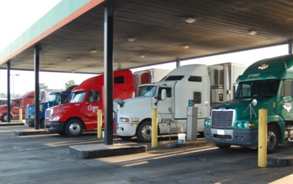 Trucker 177 Fuel Island
