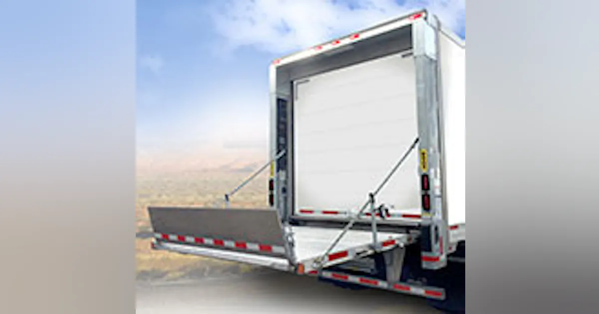 Liftgate Retention Ramp Maxon debuts BMR Columnlift liftgate | FleetOwner