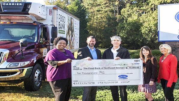 Refrigeratedtransporter 1606 Carrier Transicold Food Bank Pic