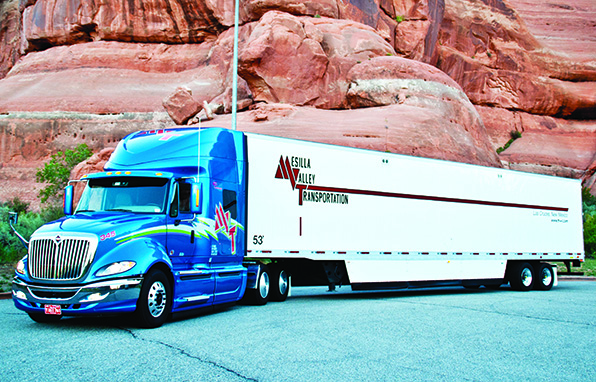 Refrigeratedtransporter 1609 Mesilla Valley Tractor Trailer