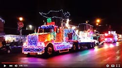 Trucker 398 Dcow Xmas Parade Trucker 398 Dcow Xmas Parade