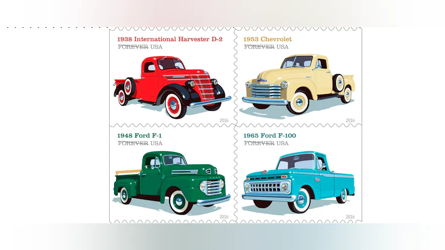 Usps Hot Rods (Stamp) Collector's Edition: Iconic pickups, muscle cars, hot rods ...