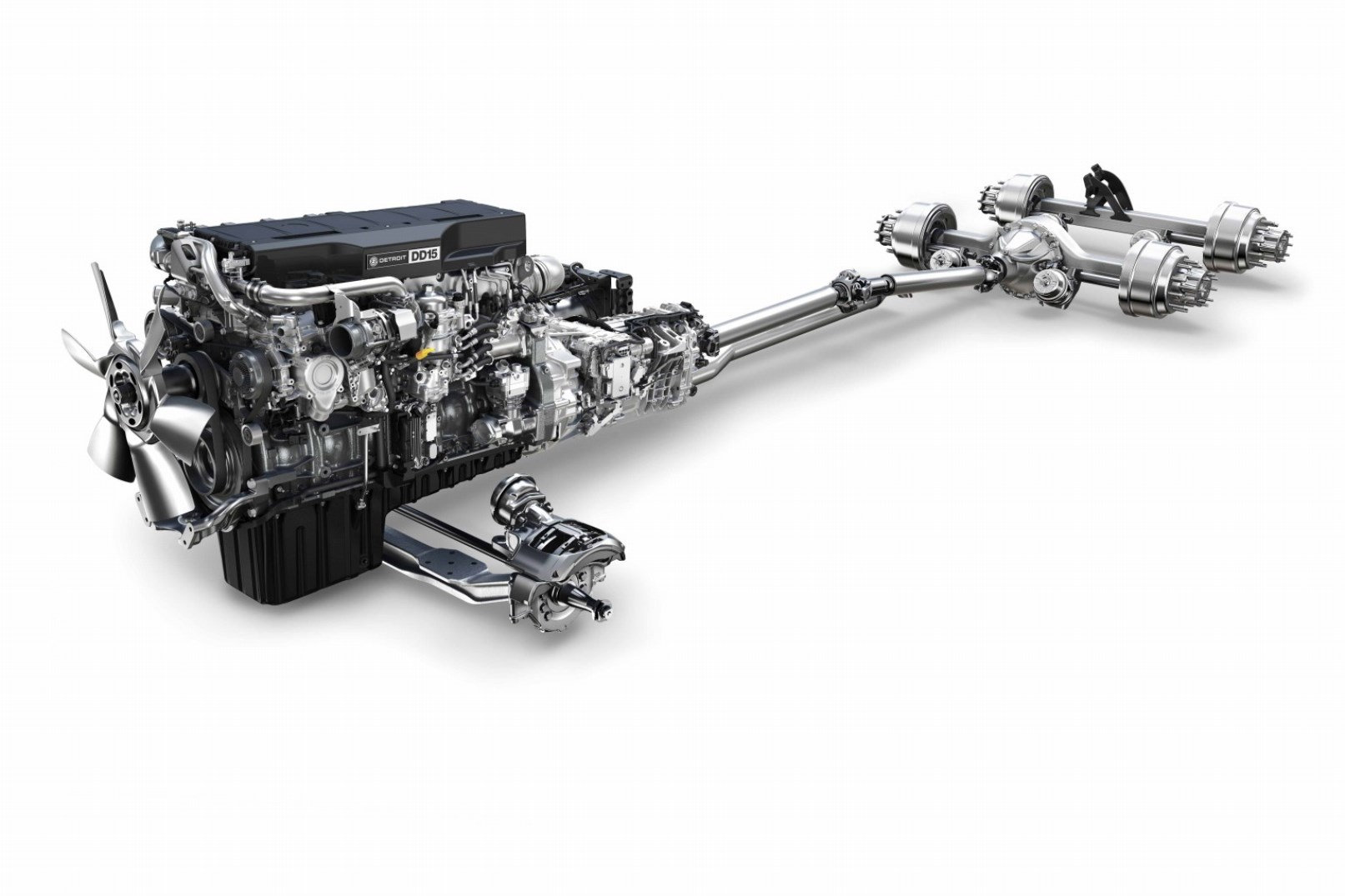 Trucker 461 Detroit Powertrain