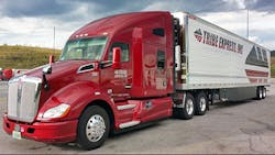 Refrigeratedtransporter 1640 Tribe Express Tractor Trailer Rig Refrigeratedtransporter 1640 Tribe Express Tractor Trailer Rig