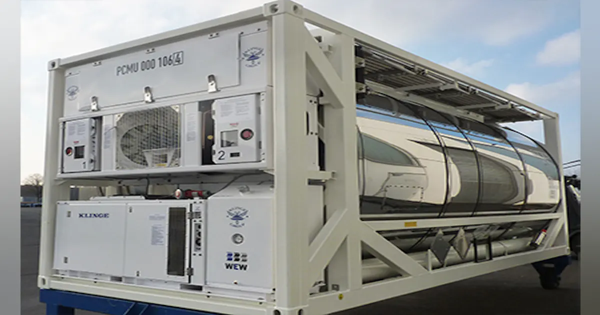 Dual Reefer Klinge Corp upgrades dual reefer tank container unit | FleetOwner