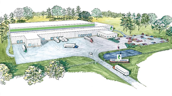 Refrigeratedtransporter 1711 Portfresh Logistics Facility Sketch