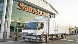 Refrigeratedtransporter 1739 Sainsbury Reefer Truck Refrigeratedtransporter 1739 Sainsbury Reefer Truck