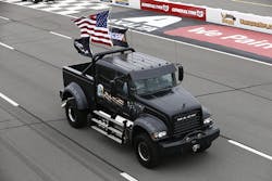Fleetowner Com Sites Fleetowner com Files Uploads 2016 09 12 Jack Mack At Pocono Raceway Mack Trucks
