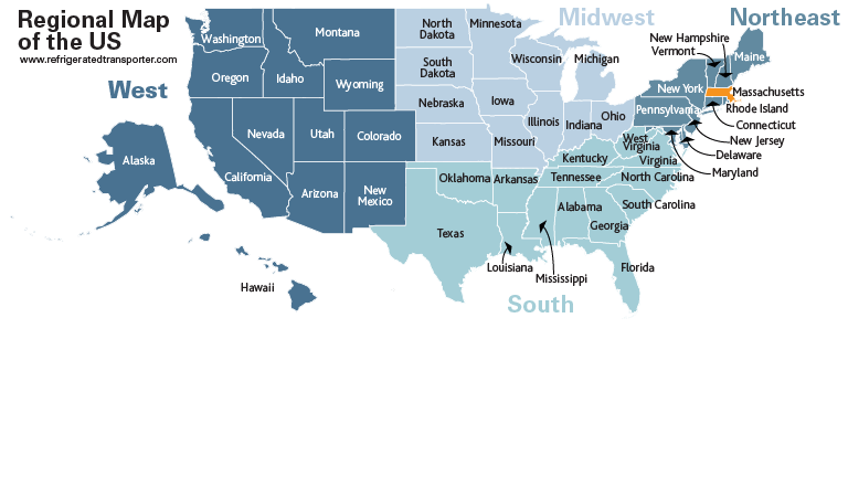 Massachusetts Public Refrigerated Warehousing & Distribution