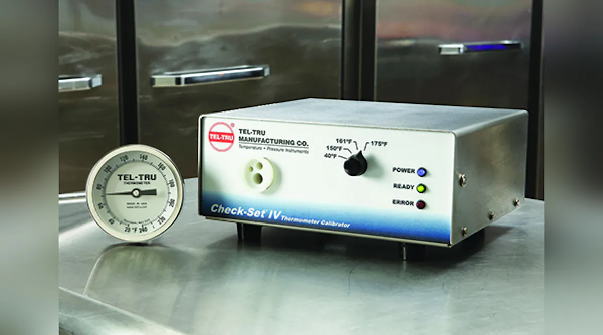 Check Tru Check-Set thermometer calibrators can verify accuracy of instruments ...