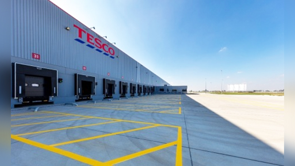 Refrigeratedtransporter 1914 Tesco Warehouse Photo