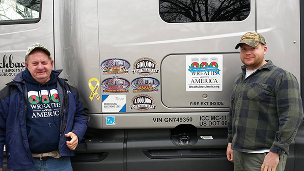 Refrigeratedtransporter 1923 Hirschbach Wreaths Photo