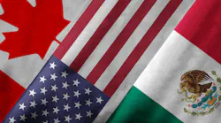 Trucker 1129 Nafta Flags
