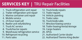 Thermo King Units, Parts and Service and Trailer Repair Services