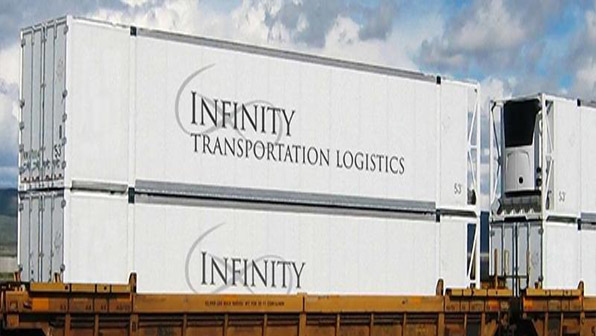 Refrigeratedtransporter 1984 Infinity Reefer Rail Service Pic