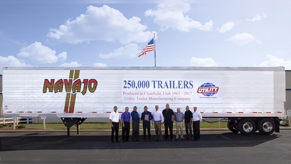Utility Trailer Mfg’s Clearfield plant builds 250,000th reefer FleetOwner