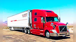 Refrigeratedtransporter 1997 R E Garrison Truck Trailer