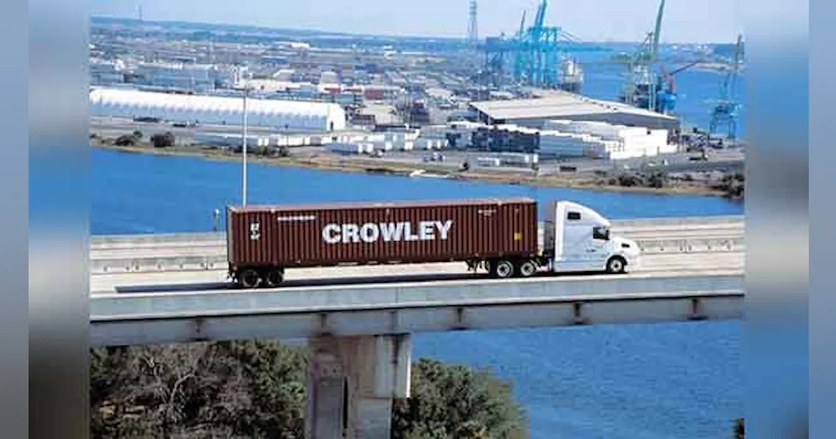 Crowley Logistics goes full speed ahead with 3Gtms | FleetOwner