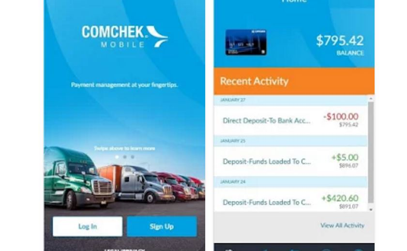 Trucker 1260 Comchek App