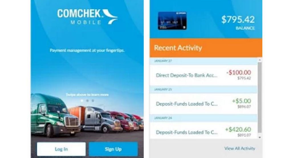 Trucker 1260 Comchek App