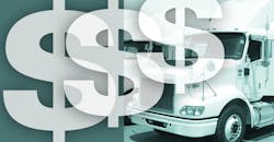 Refrigeratedtransporter 2896 Dollar Signs Tractor Duotone Refrigeratedtransporter 2896 Dollar Signs Tractor Duotone