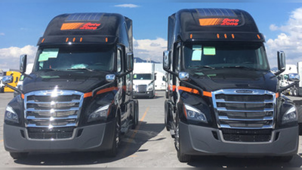 eNow solar system optional on Freightliner Cascadias FleetOwner