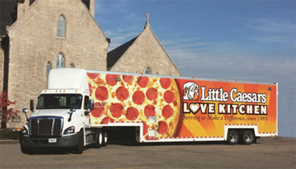 Refrigeratedtransporter 2766 Little Caesars Trailer Pic 0
