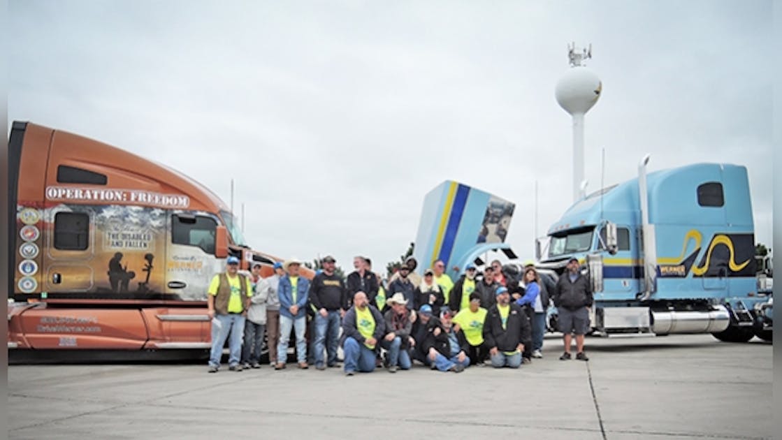 Werner supports Special Olympics truck convoy FleetOwner