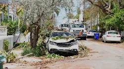 Trucker 5803 Hurricanedamage